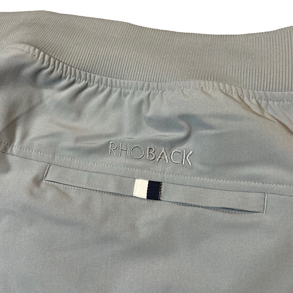 Rhoback Gray Solid Performance Jogger Pants NWOT … - image 3